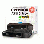 Ресивер Openbox AS4K CI Pro+