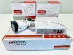 Комплект видеонаблюдения Hikvision Hiwatch POE с 8 уличными IP камерами FullHD
